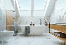 salle de bain minimaliste chic
