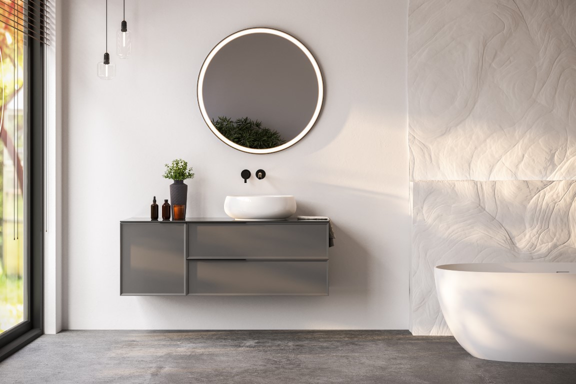salle de bain minimaliste et élégante